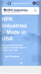 Mobile Screenshot of hpkindustries.com